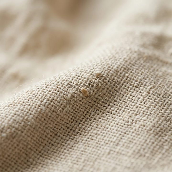 Oatmeal Linen Fitted Sheet | Premium Crisp Linen Bedding