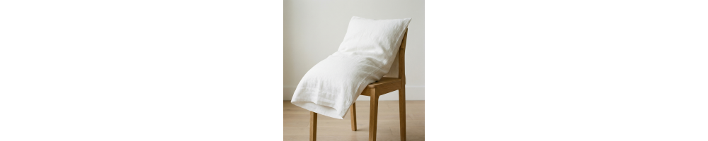 Linen Pillowcases and Shams - 100% Pure Linen Pillow Covers